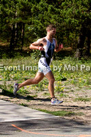 Sprint, running leg, near the start